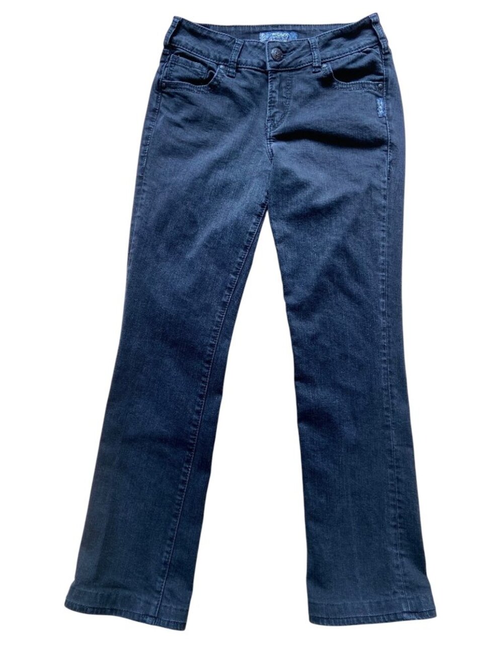 Silver Jeans Co. Suki Mid Slim Bootcut Womens Jeans W27 Super Stretch Dark Wash